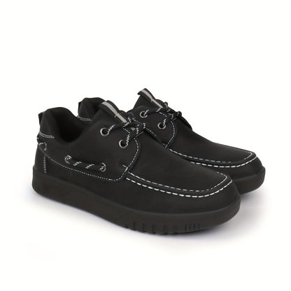 Kid's Loafer Boys Casual School Flat Boat Shoes for Toddler Little Kid