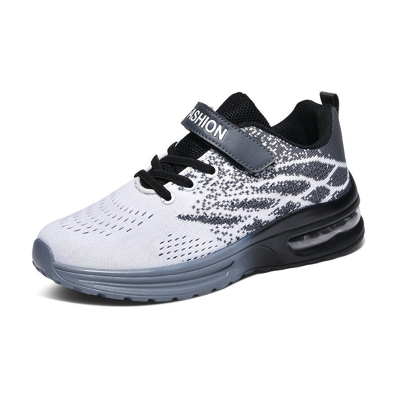 Boys' Casual Woven Shoes, Breathable And Lightweight Sports Shoes, Cool Low-top Comfortable Running Shoes For Spring, Summer And Autumn