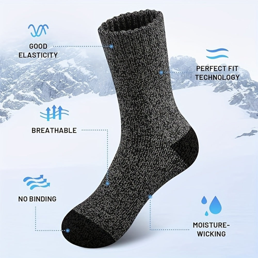 Men's Thermal Socks - 5-Pair Pack