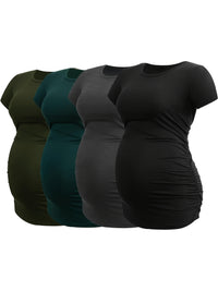 Army green-dark green-dark gray-black