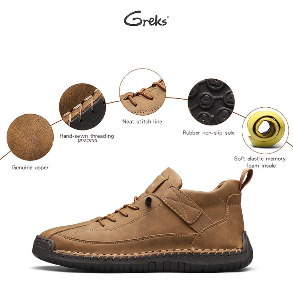 Men's Boots - Lightweight Design & Cushioned Support