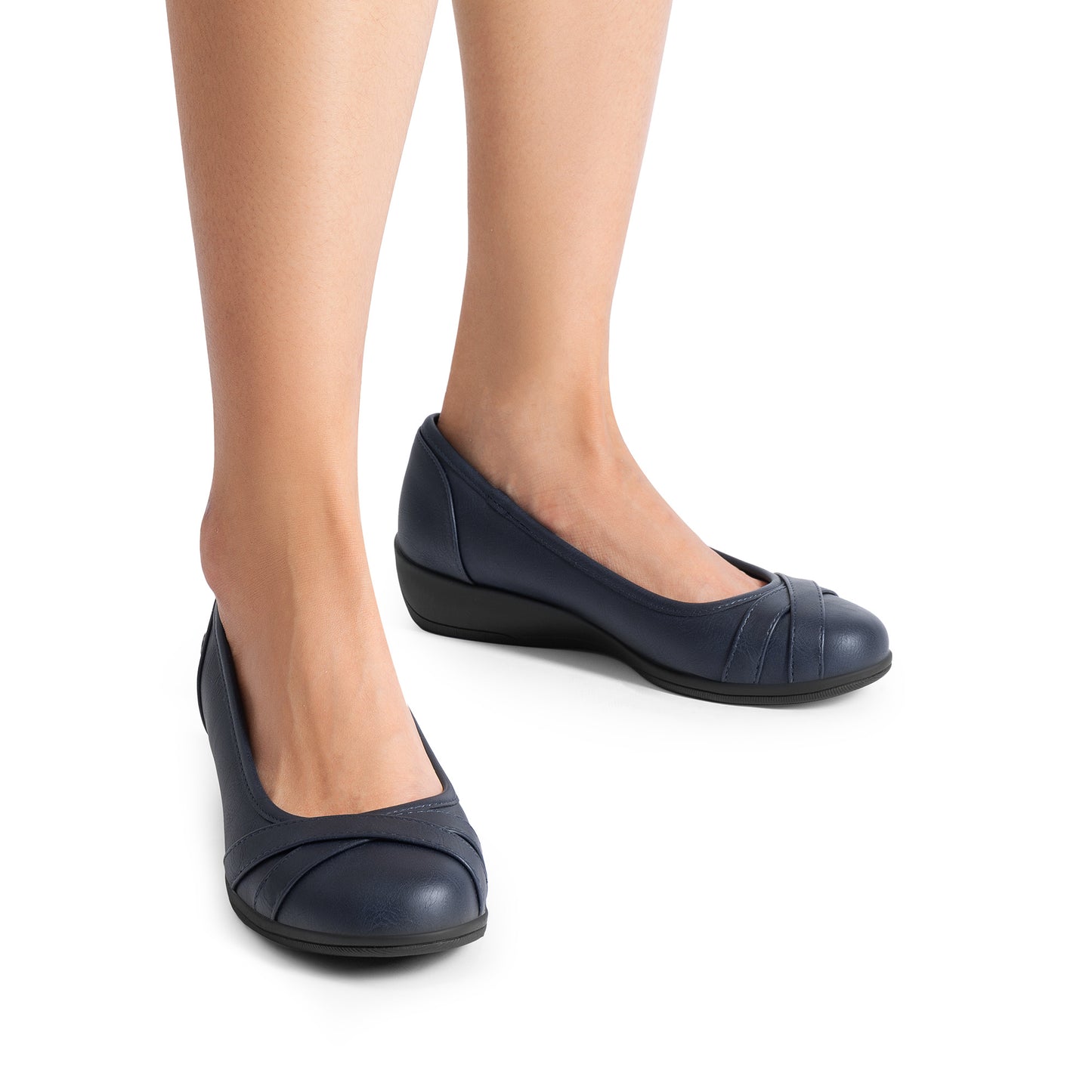 Womens Fashionable Flat Shoes, Rounded Toe with Flat Heel Shoes, Shoes for Women, Suitable for Dressing, Parties, Walking, Comfortable, Simple Design, Soft Insole