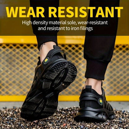 Unisex Work & Safety Shoes - Puncture Resistant & Slip-On 856485