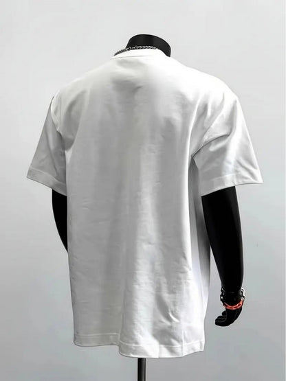 Men's Vintage T-Shirt - Round Neck Short Sleeve Weekend Style 245733