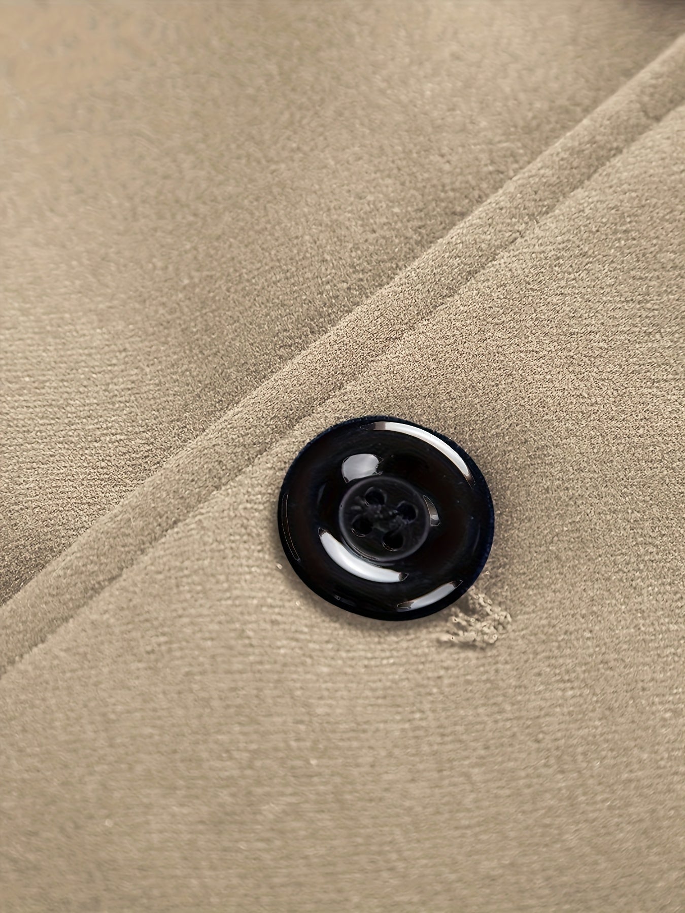 Men's Notch Lapel Long Trench Coat - Casual Insulated Winter Peacoat Classic Double Breasted Overcoat Solid Winter Coat -  Wool Blend - For Men - Suitable for Winter - Perfect Gift for Men