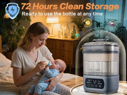 Bottle Sterilizer - Electric Steamer Dryer 4-in-1