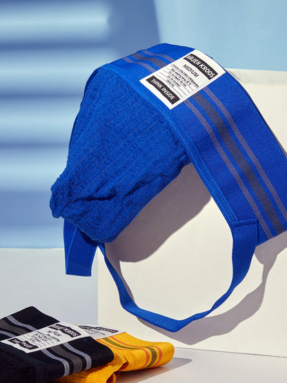 Arjen Kroos Men'S Jockstrap Athletic Support with a 3" Elastic Waistband And Ventilated Pouch, Ideal for Gym And Sports, Men'S Thong Underwear, Mankini, Papi Underwear for Men, Jock Straps for Men, Athletic Supporters for Men, Gym Jockstrap