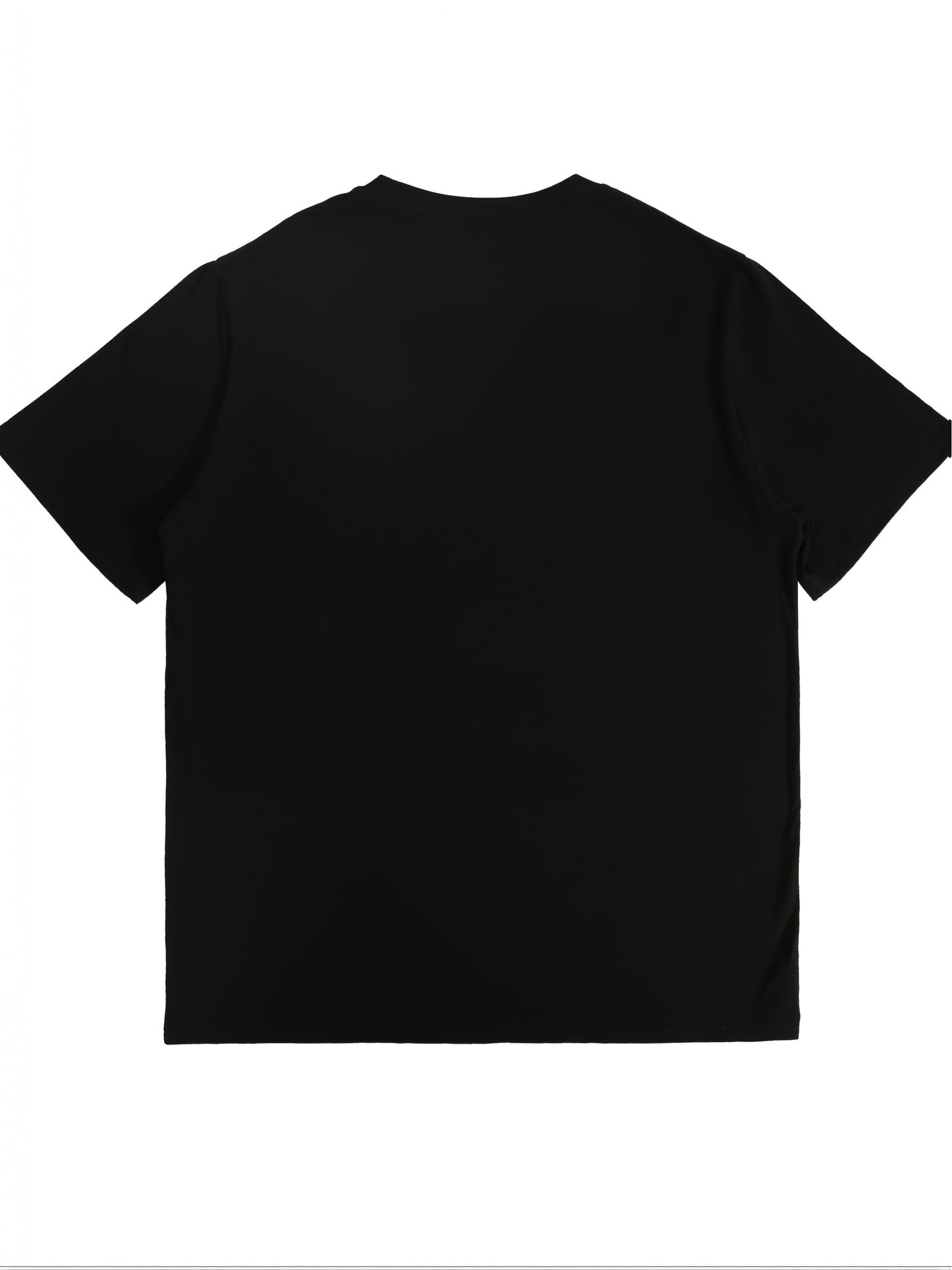 Men's Plus Size T-Shirt - American Dream & Faith Theme, Geometric Graphic Print, Casual Crew Neck, Short Sleeve, Regular Fit, Ideal for Summer Trips & Casual Attire, Great Gift for Boyfriend | USA Journey Inspired Tee | Sleek Finish, PLUS SIZ, Vacation Ou