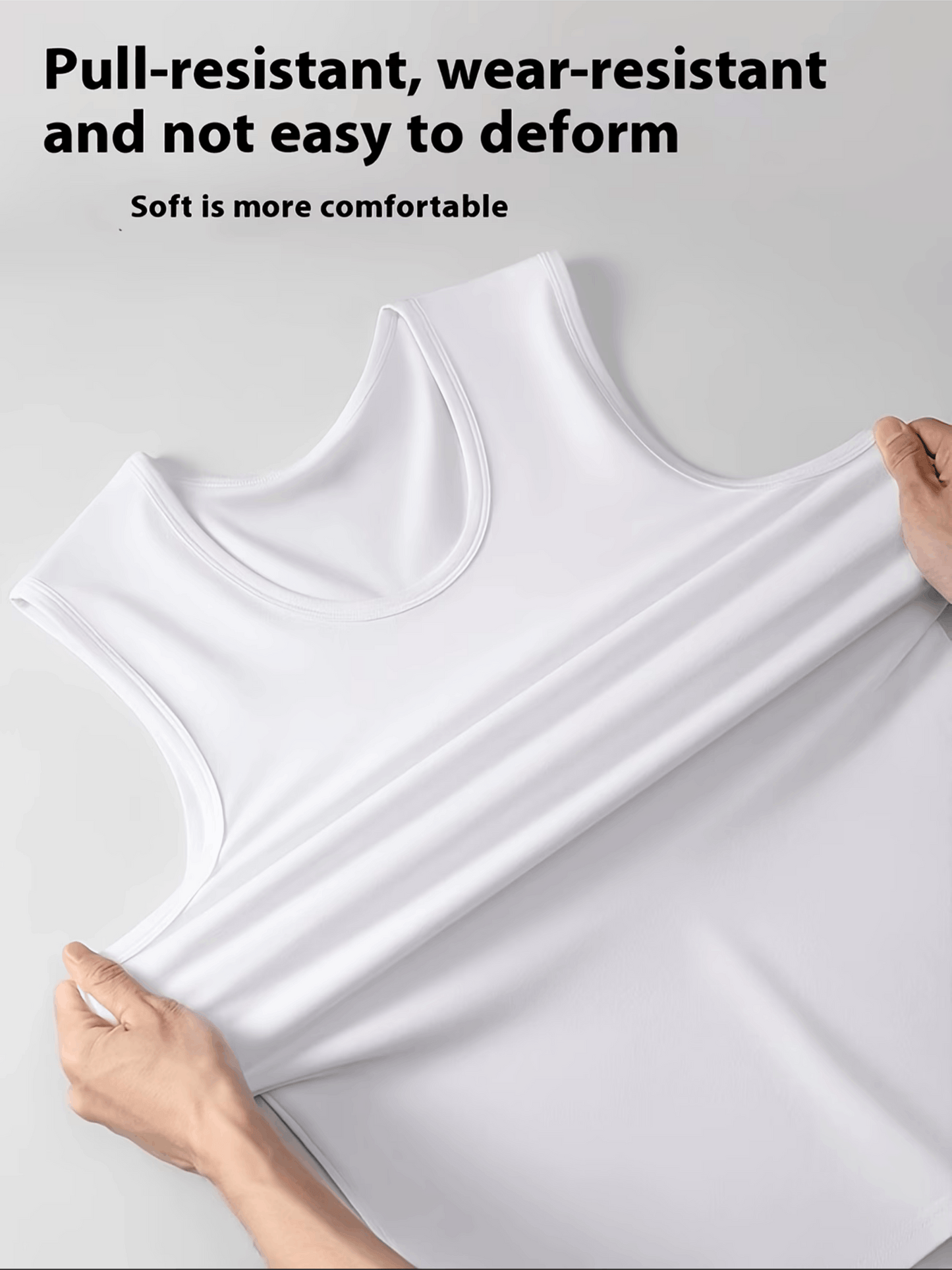 3 pieces of Summer Men'S Heavy Cotton Breathable Vests, Sleeveless Tops Suitable for Running And Training, Featuring USA Letter Prints, Available in Black, White