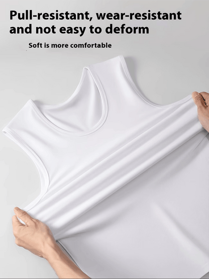 3 pieces of Summer Men'S Heavy Cotton Breathable Vests, Sleeveless Tops Suitable for Running And Training, Featuring USA Letter Prints, Available in Black, White