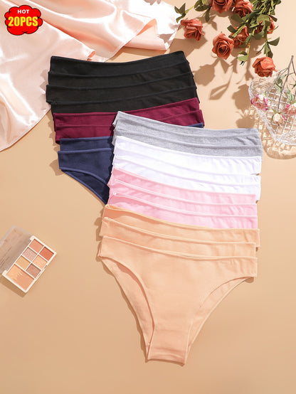 Women's Beige Cotton Underwear - product view 6