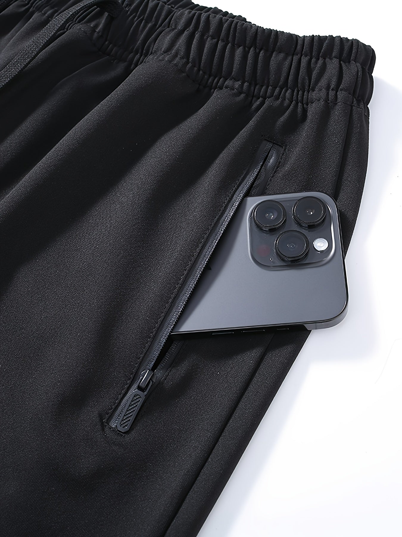 Men'S Sweatpants with Drawstring And Pockets, Regular Fit And Cuffed Sports Trousers for Spring And Autumn Running And Daily Outerwear-Pants for Men