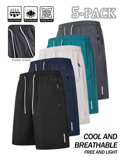 Men's Mixed colors Polyester Shorts - product view 22