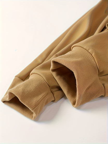 3pcs Men's Spring & Autumn Regular Fit Solid Drawstring Sweatpants with Pockets - Ideal for Outdoor Sports & Casual Wear
