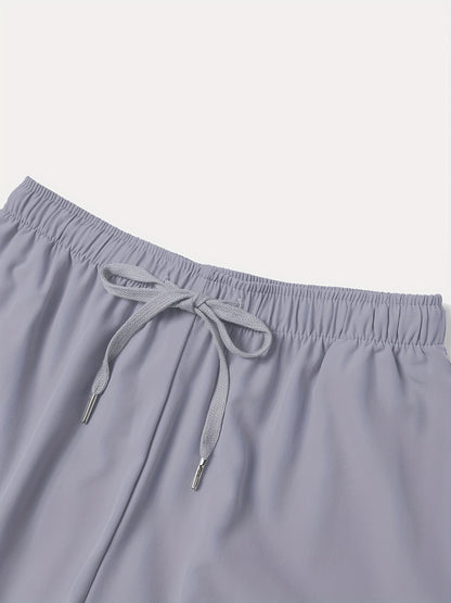 Women'S Frosted Pocket Brush Pants with Elastic Ribbed Toe Binding Work Pants