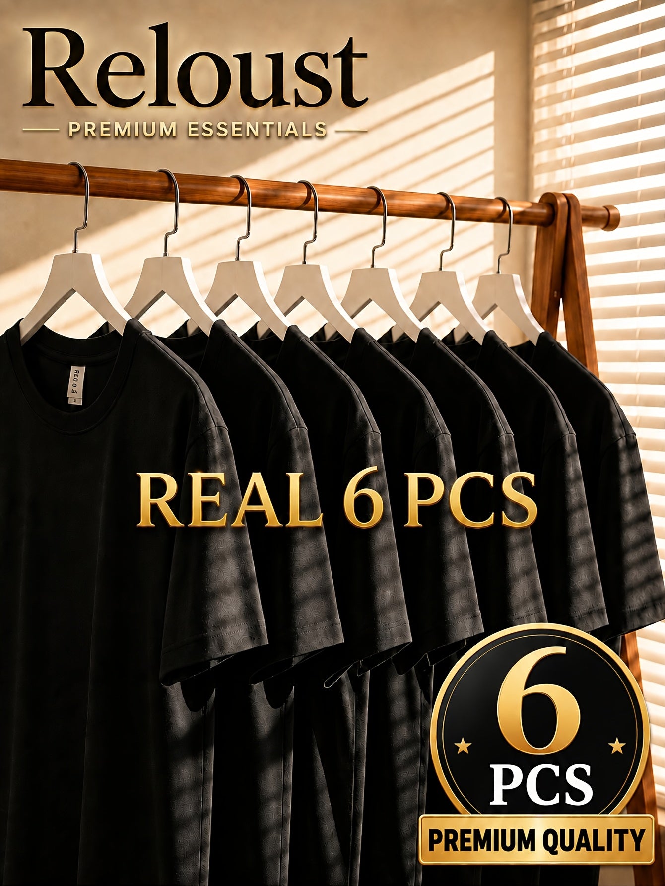 6pcs Men'S Moisture-Wicking T-Shirts, Quick-Dry Short Sleeve Athletic Tees, Loose Fit Crew Neck Design, Great For Gym, Running And Summer Activities, Ideal For Independence Day, Anniversary Celebration Gatherings And Gifts