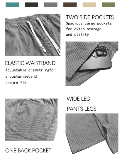 Men's Black+Black+Brown Pants - product view 9