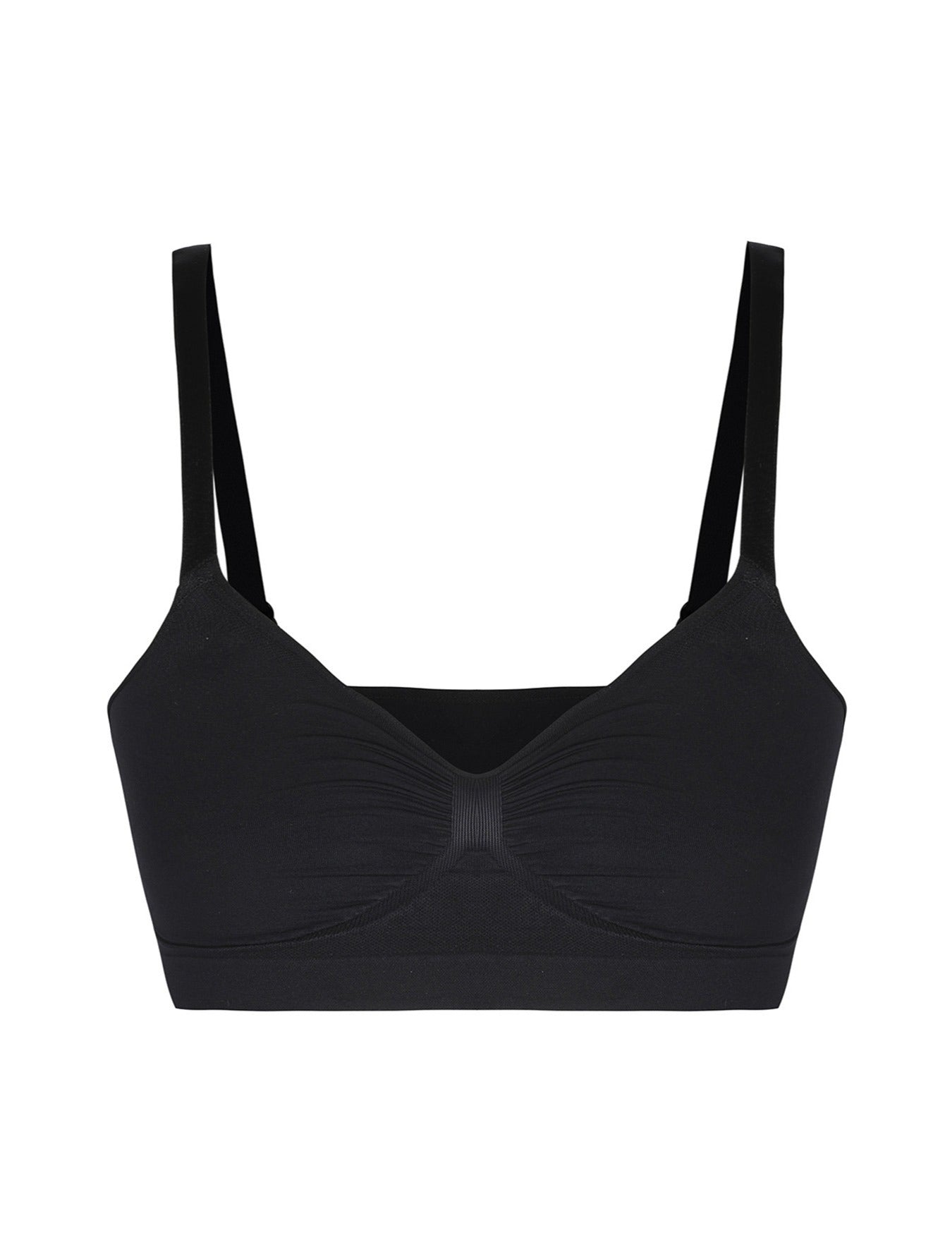 Women's Wireless Push Up Bra Stretch Comfort Bralettes No Underwire Bra Tshirt Bras Sports Bra
