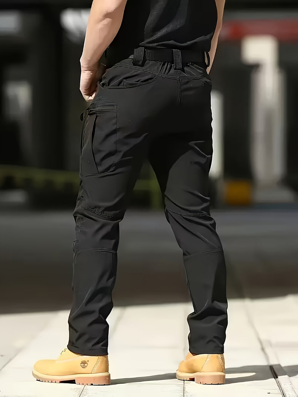 Men's Cargo Pants - Stretch With Pockets Travel Style