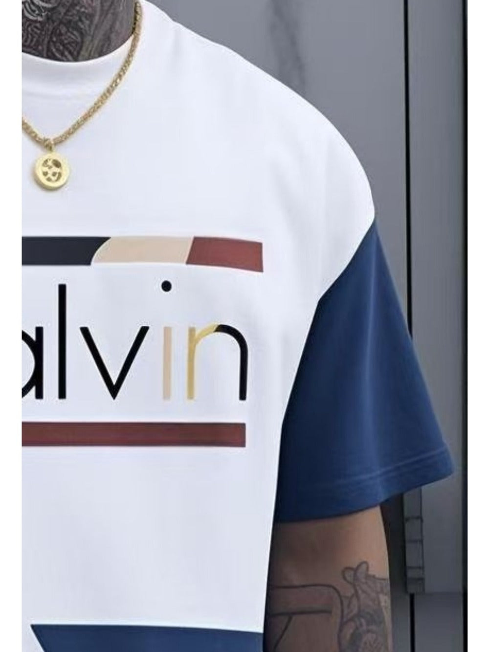 Men's Graphic Print T-Shirt - Crew Neck Short Sleeve 329893