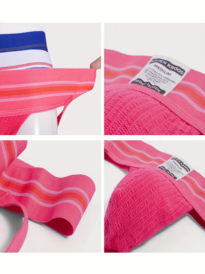 Men's Athletic Jockstraps - Breathable Gym Support Pouch