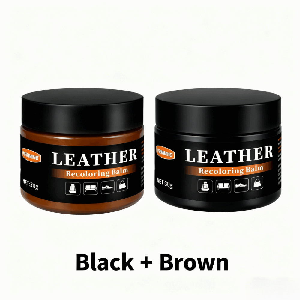 Black + Brown Leather Outfit Set - product view 1