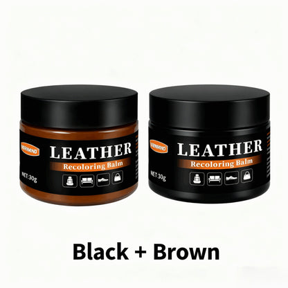 Black + Brown Leather Outfit Set - product view 1