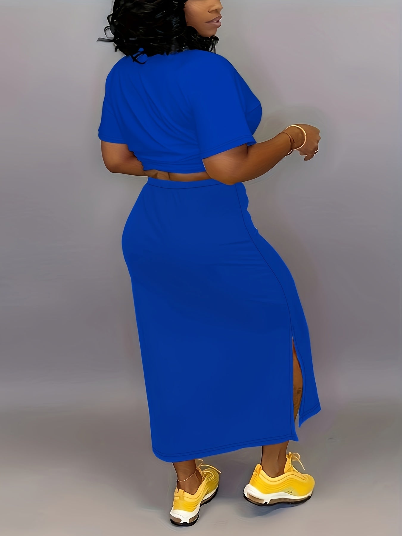Red Short-Sleeve Skirt - product view 10