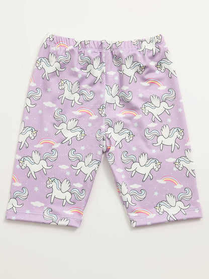 Girls' Floral Shorts - Summer