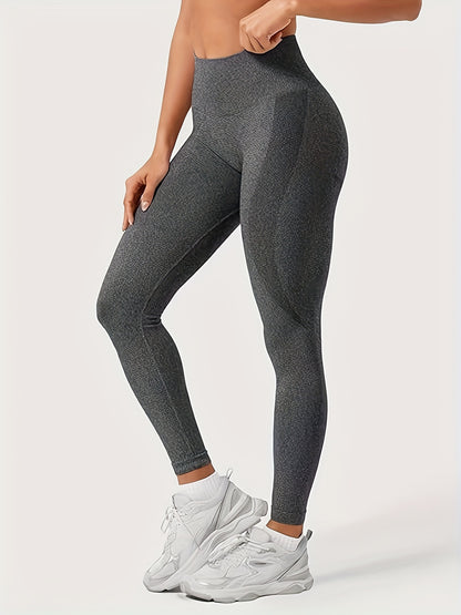 1pc Soft Leggings for Women, High Waisted Tummy Control Yoga Pants, Non-See Through Workout Yoga Pants, Running Yoga Leggings for Women Thanksgiving Day Christmas Costumes for Women