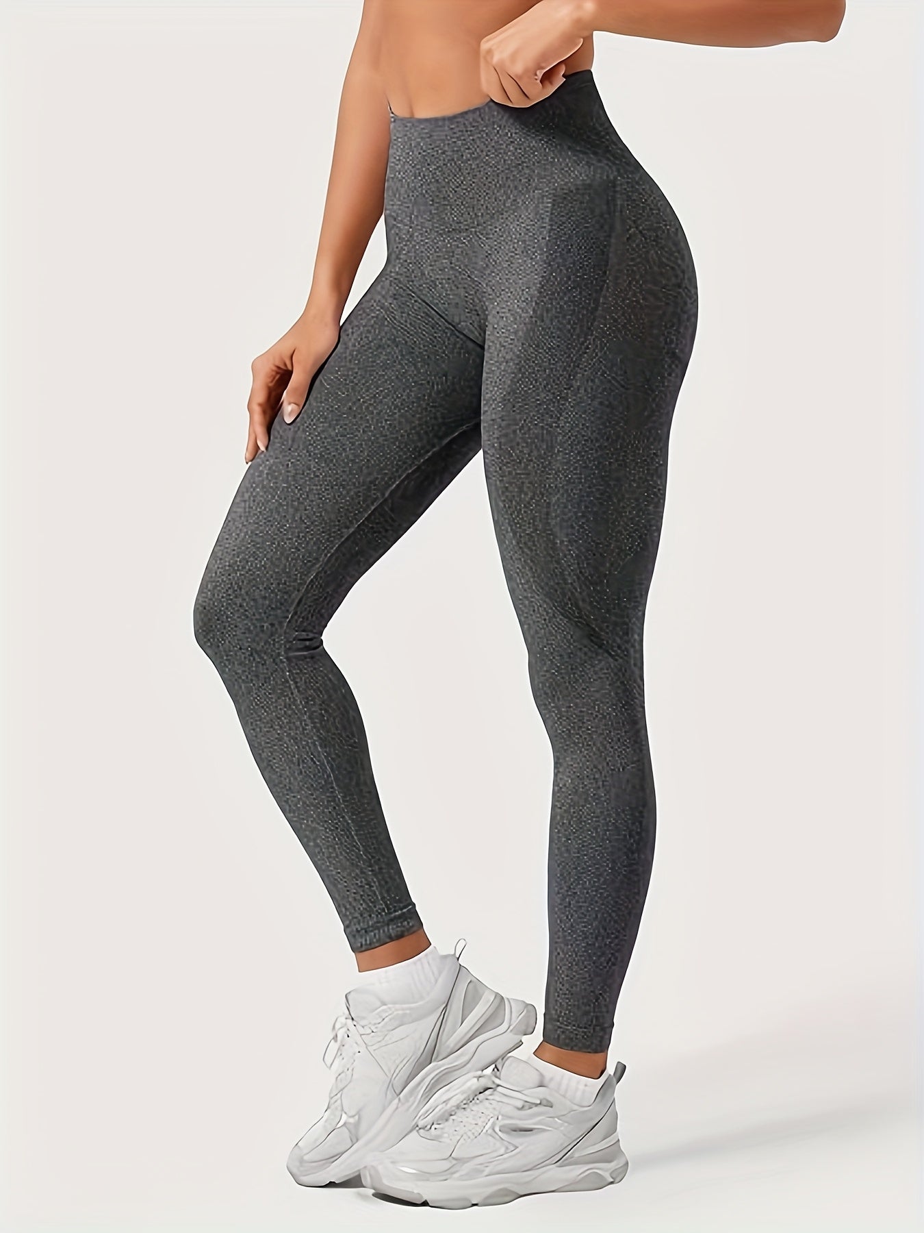 1pc Soft Leggings for Women, High Waisted Tummy Control Yoga Pants, Non-See Through Workout Yoga Pants, Running Yoga Leggings for Women Thanksgiving Day Christmas Costumes for Women