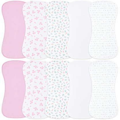 Burp Cloth - 10-pack Cloths Washcloths Rags