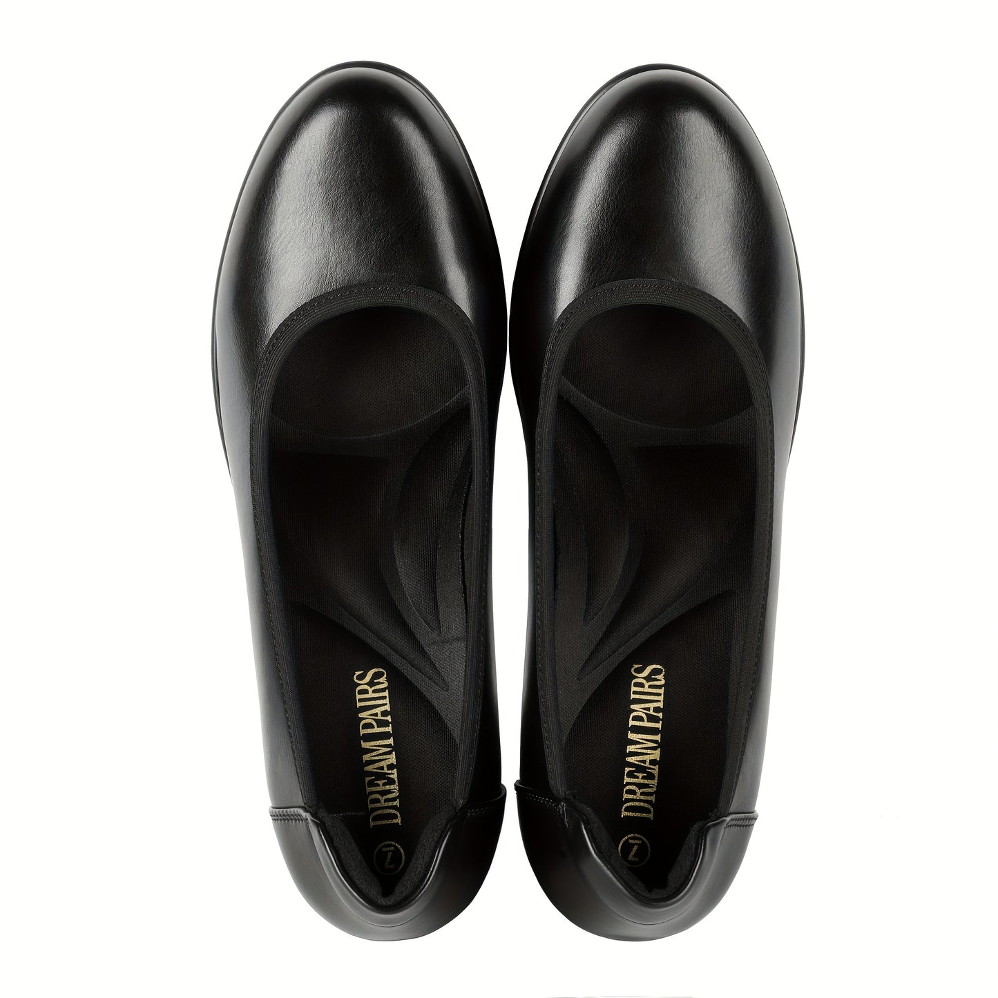 Women's Thick And Low Heel Work Shoes, Comfortable Round Toe Dress, Wedding Shoes, Women Shoes