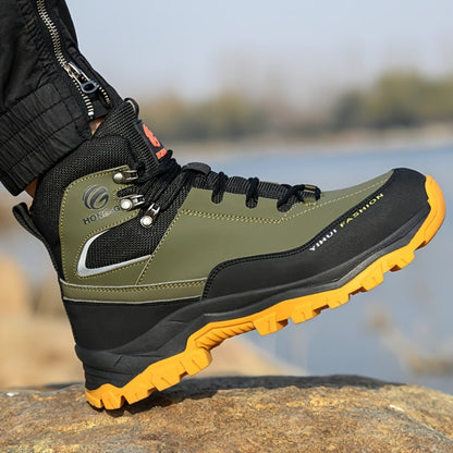 Men's Work & Safety Boots - Puncture Resistant & Non-Slip Sole