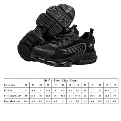 Men's Work & Safety Shoes - Puncture Resistant & Lightweight Design