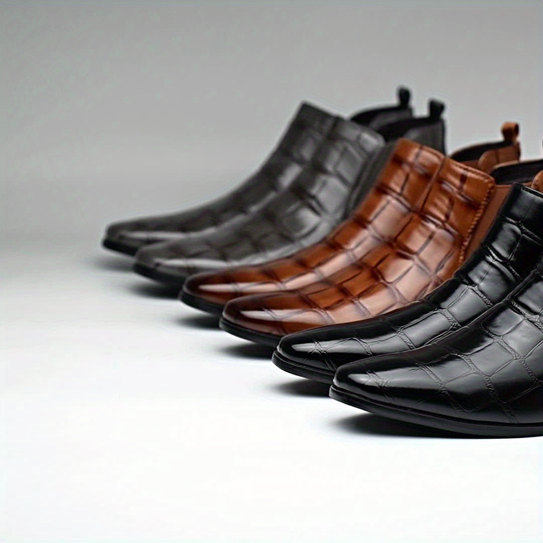 Men'S Fashionable And Comfortable Chelsea Boots, Wear-resistant And Non Slip Ankle Boots, Suitable For Outdoor Casual Wear Father'S Day Gifts