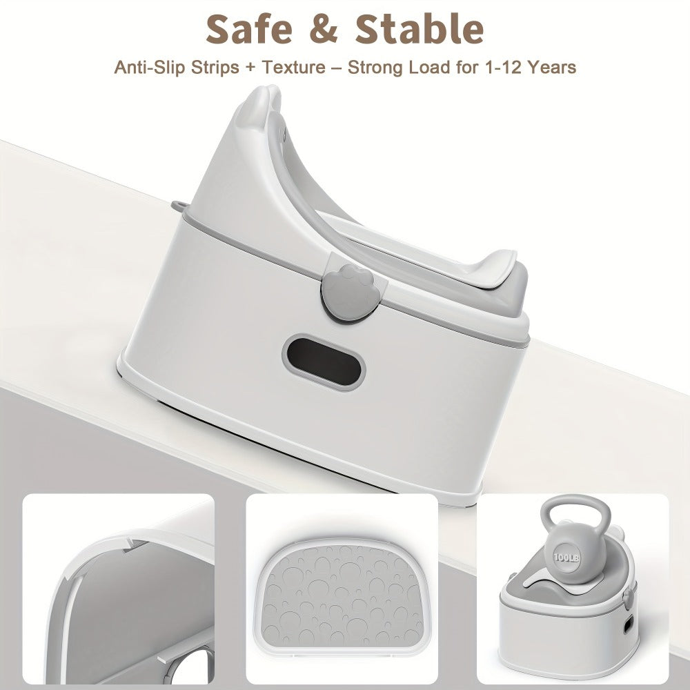 3-in-1 Potty Training Toilet - Seat and Step Stool