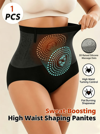 Women'S High Waist Body Shaping Panties - Push Up Buttocks, Tummy Control, Breathable Underwear With Floral & Geometric Design, Posture Correction Wear, Posture Correction Underwear | Floral Pattern Underwear Construction