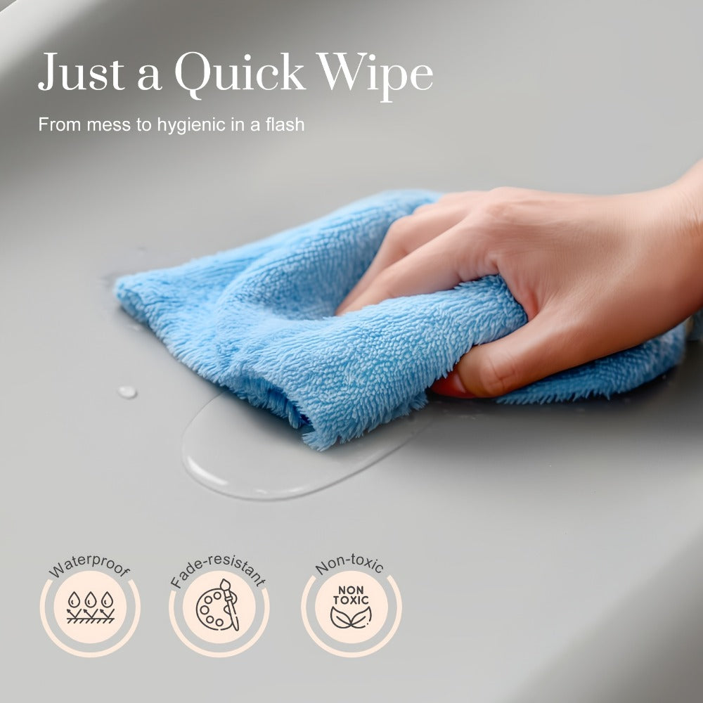 Diaper Changing Pad - Adjustable Non-Slip Soft Wipe-Clean