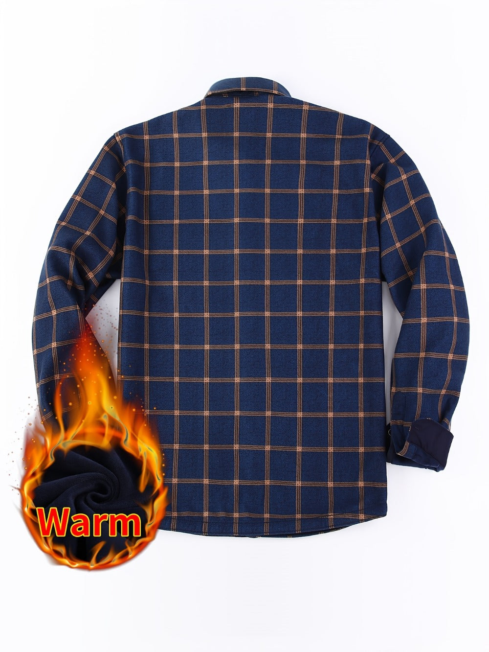 Unisex Lightweight Plaid Single-Breasted Jacket