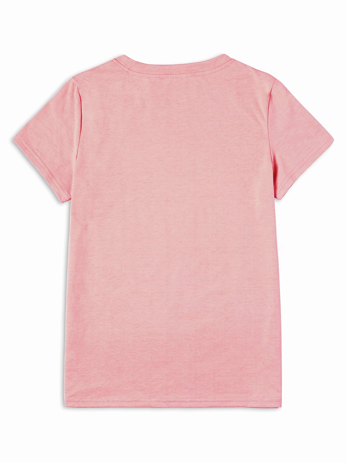 Elegant Light Luxury High-end Temperament Style Wear! Women's Printed T-Shirt-Pearl Diamond Jewelry Women's Design | Light Luxury Gorgeous Daily | Soft and Breathable Upper Body Fabric, Spring and Summer Casual Round Neck Short-sleeved Top