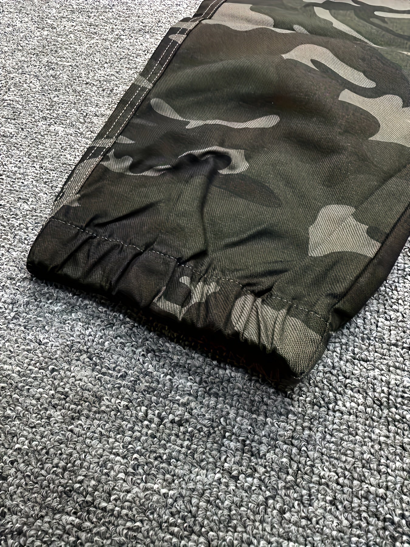 Men's Casual Pants In Spring And Autumn, Multi Pocket Straight Leg Pants, Cotton Pants, Camouflage Style Men's Pants, Outdoor Sports And Leisure
