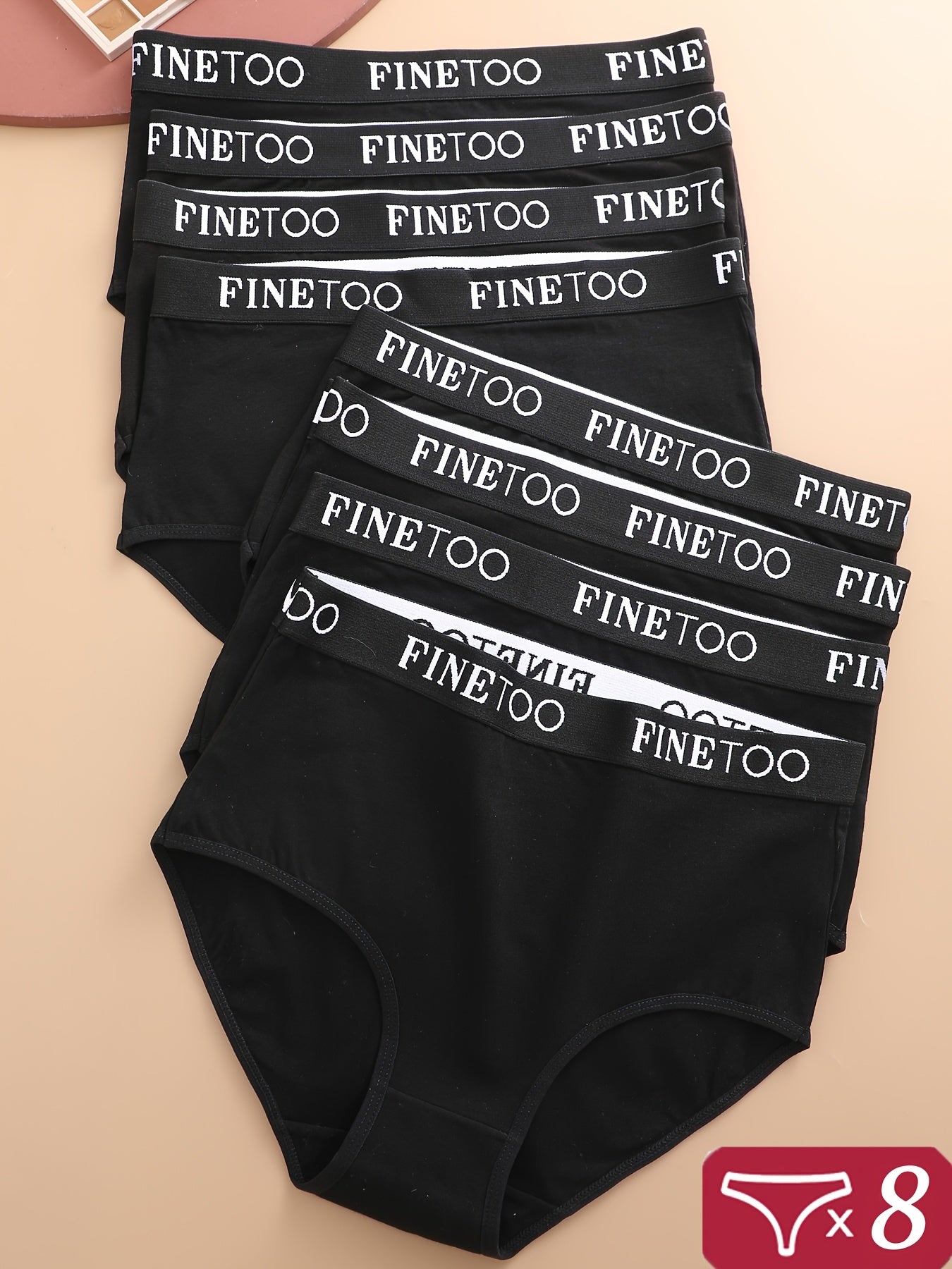 Women's Mixed colors High-Waist Underwear - product view 15