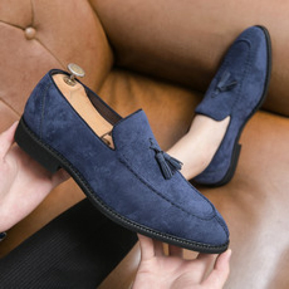 Men's Casual Slip-On Shoes - Slip-On Ease & Lace-Up Fit