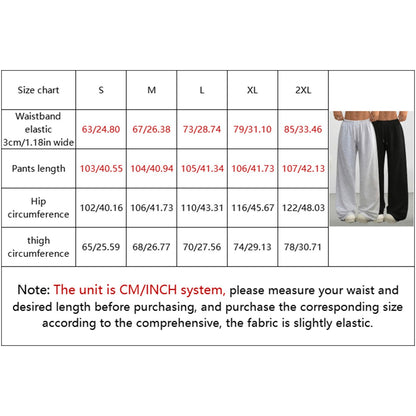 2pcs Women's Casual Wide-leg Pants with Elastic Waistband and Pockets - Elastic, Loose-fitting, Solid Color (black and Gray), Suitable for All Seasons, Comfortable Clothing | Loose Pants | Medium Elastic, Women's Jogging Pants/ Sweatpants/ Training