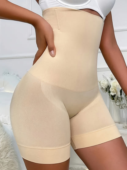 [1-Pack Tummy Control] 1-Pack Women's Plus Size High-Waisted Seamless Tummy Control -Lifting Shorts | Seamless, Adjustable Strap, Firming & Lifting, Comfortable for Women, 1XL-5XL