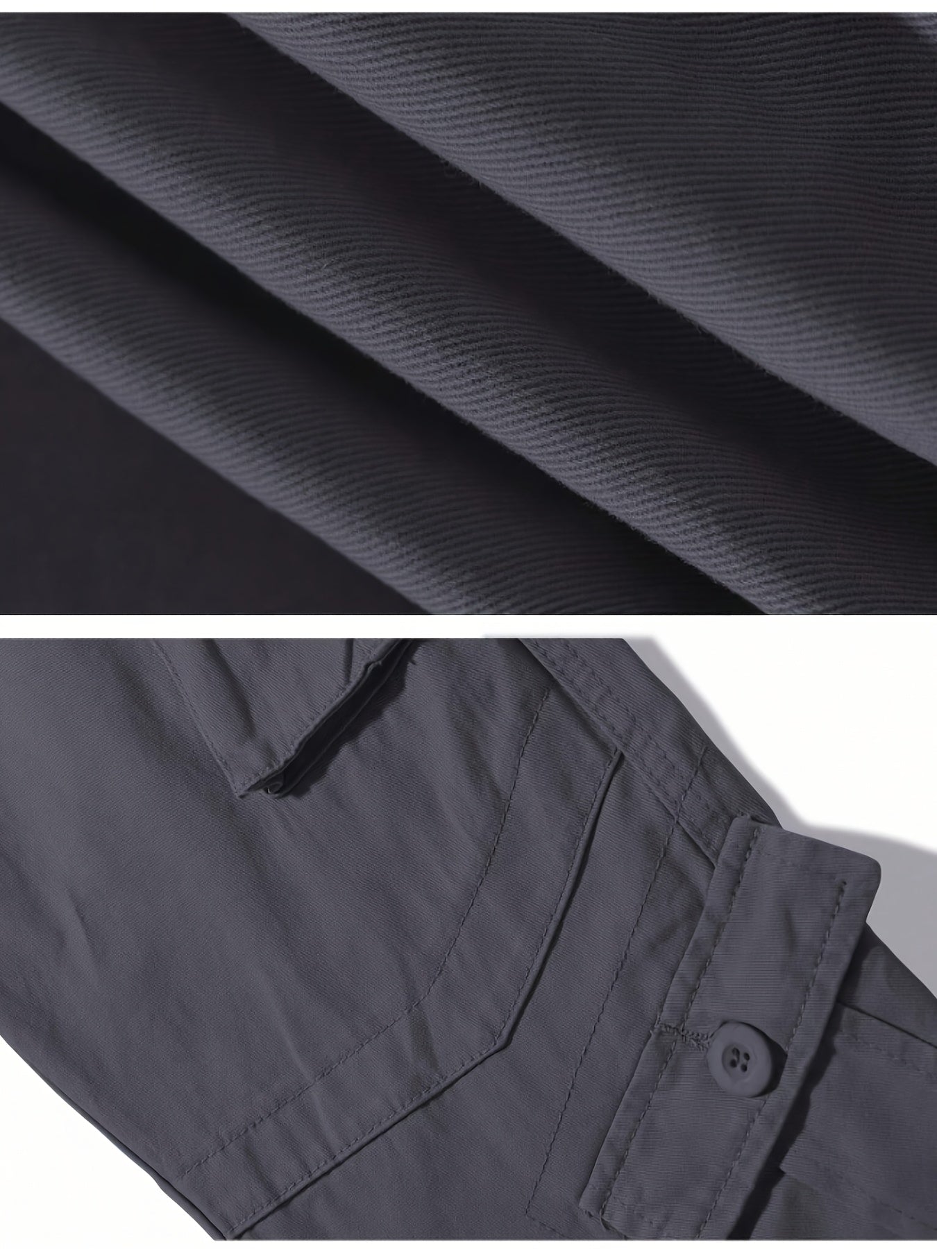 Men's Khaki 6-pocket Casual Pants