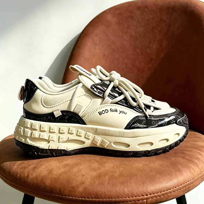 [Height Increase Sneakers] Men's Height Increase Platform Shoes Autumn Spring Fashion Cross Tied Non Slip Casual Shoes Comfortable Outdoor Causal Sneakers