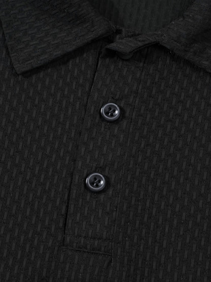 Men's Black Short-Sleeve Shirt - product view 9