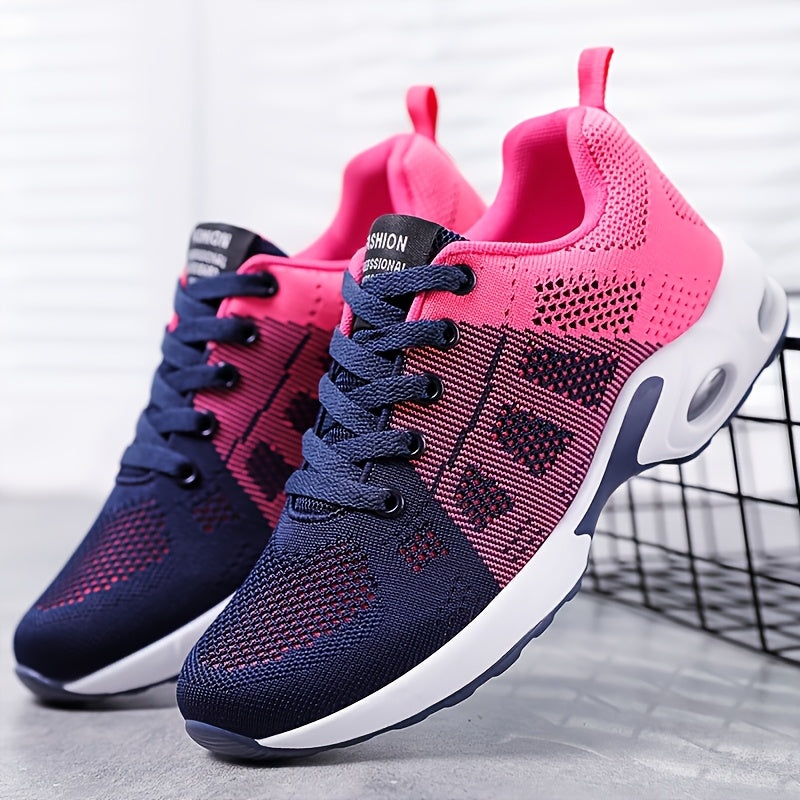 Women's Orthopedic Sports Shoes, Fashionable Walking Shoes, Lightweight Casual Shoes, Road Running Shoes, Non-slip And Breathable Tennis Shoes, Mesh Air-cushioned Sports Shoes, with Foot Support, Suitable for Running, Fitness, Office, And Casual